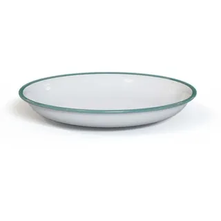 Relags Emaille Teller 20 cm weiß