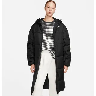 Nike Sportswear Therma-FIT Classics Kapuzen-Parka Damen 010 black/white XL