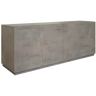 KONTE.DESIGN Sideboard, Holz, Beton grau, Unica