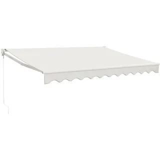 vidaXL Markise Einziehbar 3 x 2,5 m creme