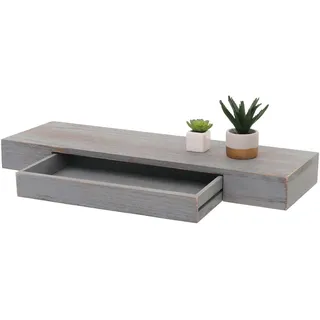 MCW Wandregal 80 x 8 x 25 cm Grau