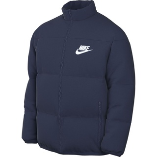 Nike FB7368-410 M NK TF CLUB PUFFER JKT Jacket Herren MIDNIGHT NAVY/WHITE Größe XL