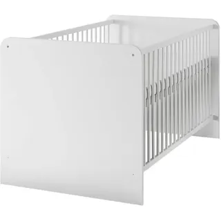 BEGABINO Babybett Bibo 70 x 140 cm Dekor Weiß