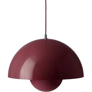 &Tradition - FlowerPot Pendelleuchte VP7, dunkle pflaume