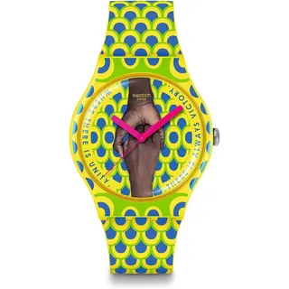 Swatch Unity Always Gelb 34 mm SO29Z148