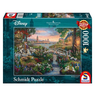 Schmidt Disney 101 Dalmatiner Puzzle, 1000 Teile