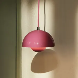 Pendelleuchte &Tradition, Flowerpot VP10, dimmbar, Pink / Rosé, für Wohnzimmer, Metall, Design - 13