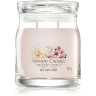 Yankee Candle Pink Cherry & Vanilla Duftkerze Signature 368 g