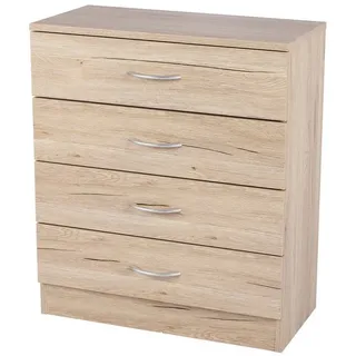 URBAN LIVING Pratik Meuble 4 Tiroirs 60x30xh70cm 400154 Fornord