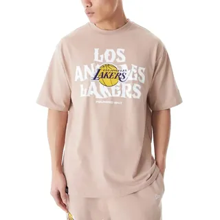 New Era T-Shirt T-Shirt New Era NBA CF LA Lakers beige M (50/52)