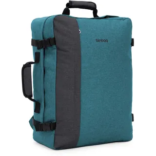 HAUPTSTADTKOFFER Unisex M3 - Kompakter ultra-leicht Reiserucksack, 35 Liter, Funktional einsetzbar mit gepolsterten, längenverstellbaren Schulterriemen oder als Tragetasche mit Trageriemen,