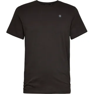 G-Star Base-s Ribbed Kurzarm-T-Shirt Dark Black L