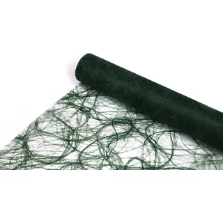 DEKOMARKET Sizoweb® Tischband Tischläufer Tischdecke 5 Meter lang, 30 cm breit (moosgrün)