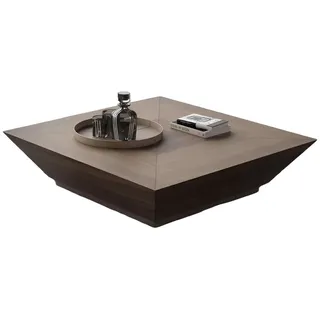 aea Rechteckiger Luxus Designer Tisch Braun Walnuss 125 x 33 cm
