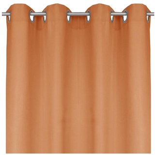 BestLivings Blickdichte Gardine mit Ösen Maße: 140x175 cm Farbe: Braun - Braun