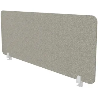 Assmann Electronic Schreibtischtrennwand VITECO 140 cm x 56 cm
