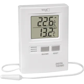 TFA Digitales Innen-Außen-Thermometer 30.1012