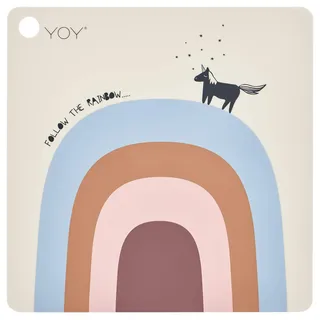 OYOY Follow The Rainbow Platzset 38 x 38 cm