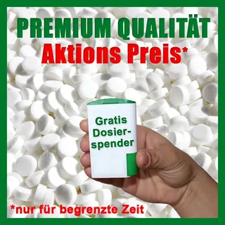 5.000 Stevia Tabs ohne Bitterstoffe Stevia Süßstoff-Tabletten + Dosierspender