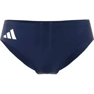 adidas Solid Badehose Dark Blue / White S/M