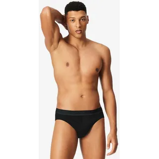 SCHIESSER Rioslip Cotton schwarz/silber XL 3er Pack