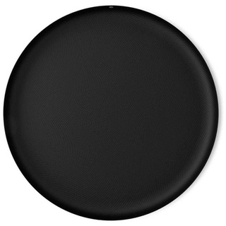 Alessi Tablett JM14/35 BT Schwarz 35 cm, Stahl, epoxidharzlackiert schwarz