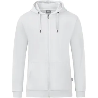 Jako Organic Kapuzenjacke Damen weiß 40