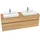 Waschbeckenunterschrank C02400RH 160 x 55 cm Kansas Oak