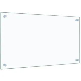 vidaXL Küchenrückwand Transparent 70×40 cm Hartglas