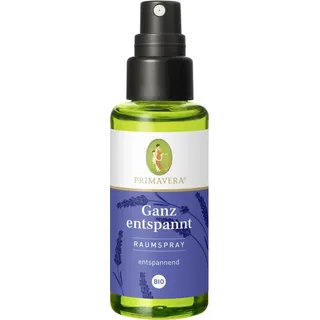 PRIMAVERA Raumspray Ganz entspannt bio 2 x 50 ml - Aromadiffuser, Aromatherapie - entspannend- vegan