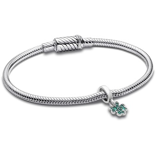 Pandora 68089 Geschenk-Set Armband für Damen Silber Vierblättriges Kleeblatt, 21 cm