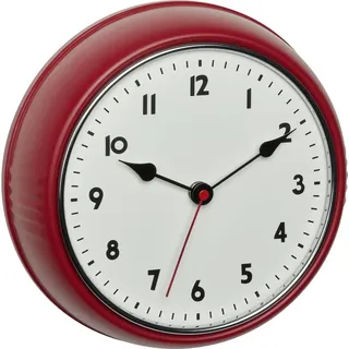 TFA Funk-Wanduhr 24,00 cm 60.3541.05 rot