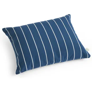 HAY Outdoor Market Kissen 45 x 35 cm Blau/Beige
