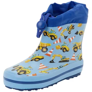 Beck Minibagger Gummistiefel Hellblau 25