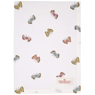 GreenGate - Küchentuch, Trockentuch, Geschirrtuch - Maisie - White - Baumwolle - 70 x 50 cm