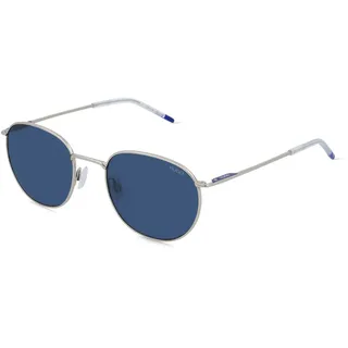 Hugo HG 1405/S Herren-Sonnenbrille Vollrand Panto Edelstahl-Gestell, Silber