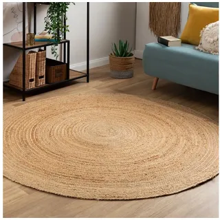 Steffensmeier Goa Juteteppich Ø 100 cm Beige