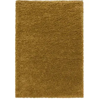 KADIMA DESIGN SPREE Hochflorteppich 300 x 400 cm Gold