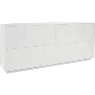 Sideboard INOSIGN "bloom" Sideboards Gr. B/H/T: 200 cm x 86 cm x 41,4 cm, weiß (weißhg) Sideboards Breite ca . 200 cm