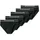 Slip schwarz/weiß L 5er Pack