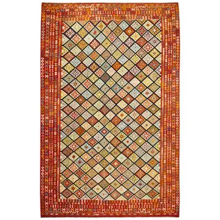 Nain Trading Orientteppich Kelim Afghan 322x497 Handgewebter Orientteppich, rechteckig, Höhe: 5 mm