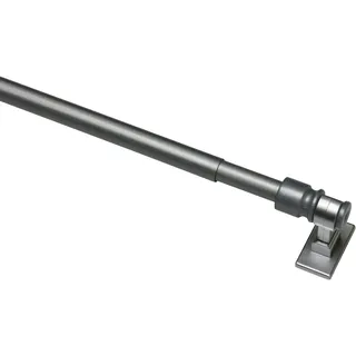 GARDINIA Cafehausstange California 1-läufig Ø 12 mm 225 cm silber