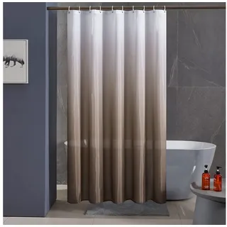 luxuskollektion Duschvorhang 130 x 180 cm Taupe