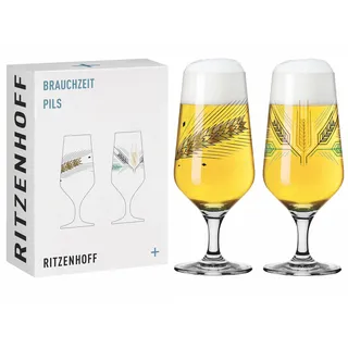 Ritzenhoff & Breker Ritzenhoff Brauchzeit #5/#6 Biergläser-Set, 2-tlg. 3471003