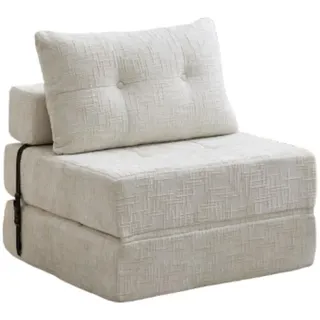 Okwish Schlafsessel, Beige, Textil, 79x57x79 cm, Wohnzimmer, Sessel, Schlafsessel