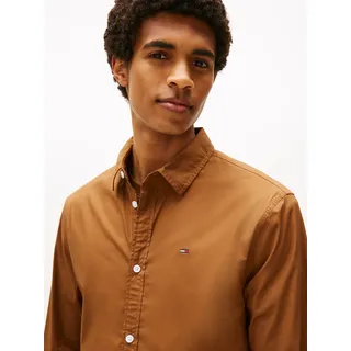 Tommy Hilfiger Langarmhemd TOMMY JEANS "Sabim Stretch Shirt", Herren, Gr.