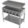 5-flammig 980 x 530 x 800 cm Edelstahl inkl. Rost und Pfanne