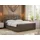 mks möbel Boxspringbett 160 200 H4 Braun
