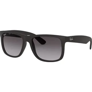 Ray-Ban Justin RB4165 601/8G 54 rubber black / grey gradient