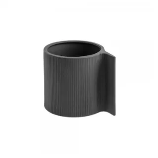 Storefactory Dekovase Vase Vassunda Dunkelgrau (13cm)